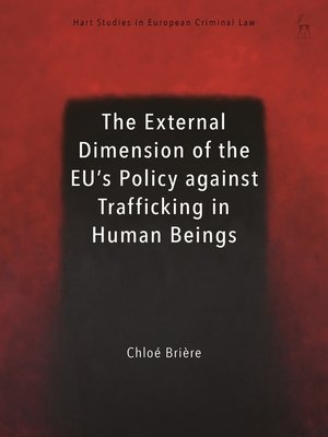 cover image of The External Dimension of the EU's Policy against Trafficking in Human Beings